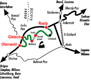 Dampfbahn Furka Bergstrecke_map