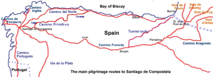 Map_camino_de_santiago